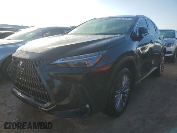 2023 Lexus NX 350h Luxury with VIN 2T2HKCEZ7PC013958, listed as a Copart auction lot 76819444 with 23,440 mi miles and Non Repairable. Bid and sale history available at DreamBid. Image 1.