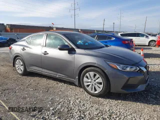 2023 Nissan Sentra S with VIN 3N1AB8BV2PY268993, listed as a Copart auction lot 49633775 with 40,126 mi miles and Salvage Title. Bid and sale history available at DreamBid. Image 4.