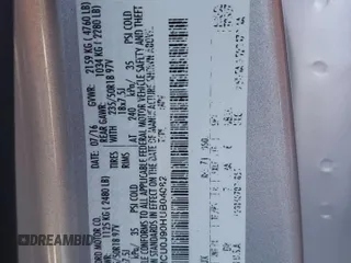 2017 Ford Escape Titanium with VIN 1FMCU0J90HUB04082, listed as a Copart auction lot 77814994 with 135,674 mi miles and Salvage Title. Bid and sale history available at carsss.com. Image 14.