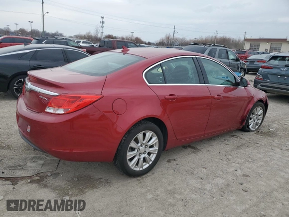 2012 Buick Regal with VIN 2G4GR5ERXC9207705, listed as a Copart auction lot 83295654 with 122,289 mi miles and Salvage Title. Bid and sale history available at carsss.com. Image 3.
