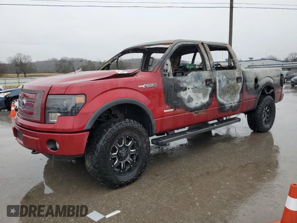 2013 Ford F-150 XL with VIN 1FTFW1ET4DKF58042, listed as a Copart auction lot 45001275 with Not Provided miles and Non Repairable. Bid and sale history available at carsss.com. Image 1.