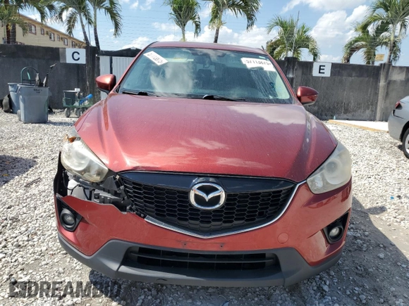 2013 Mazda CX-5 Touring with VIN JM3KE4CE5D0164060, listed as a Copart auction lot 57113875 with 83,262 mi miles and Salvage Title. Bid and sale history available at DreamBid. Image 5.