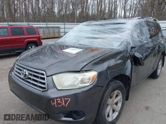 2009 Toyota Highlander z VIN JTEES41A892132371, wystawiony jako IAAI lot #41894317 z przebiegiem 155 940 mil mil oraz . Historia ofert i sprzedaży dostępna na DreamBid. Obrazek 6.