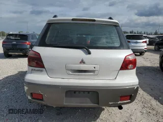 2006 Mitsubishi Outlander LS with VIN JA4LX31F96U012351, listed as a Copart auction lot 50934165 with 150,372 mi miles and Salvage Title. Bid and sale history available at carsss.com. Image 6.