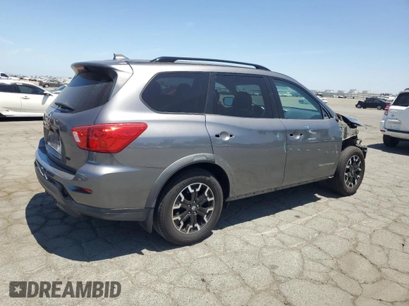 2020 Nissan Pathfinder SV with VIN 5N1DR2BN9LC583968, listed as a Copart auction lot 59009815 with 95,255 mi miles and Salvage title. Bid and sale history available at DreamBid. Image 3.
