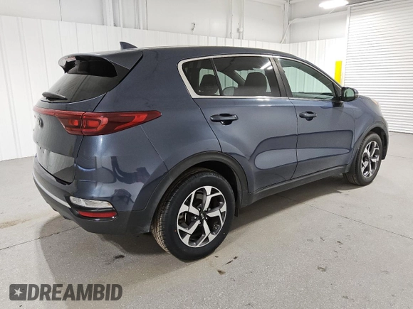 2021 Kia Sportage LX with VIN KNDPM3AC1M7846986, listed as a Copart auction lot 84518574 with 99,812 mi miles and Salvage Title. Bid and sale history available at DreamBid. Image 3.