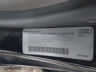2013 Audi A7 3.0 Prestige with VIN WAU2GAFC4DN081943, listed as a IAAI auction lot 41599395 with 129,458 mi miles. Bid and sale history available at carsss.com. Image 9.