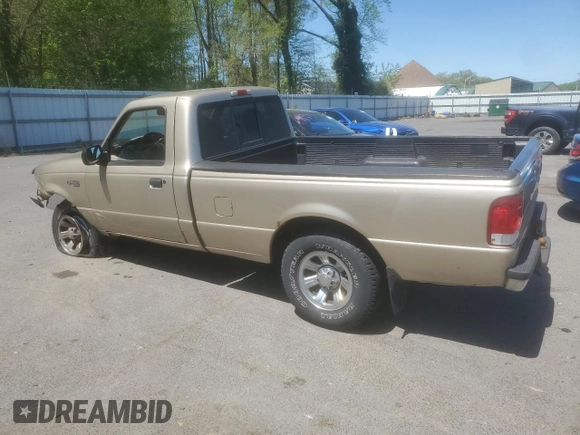 2000 Ford Ranger XL with VIN 1FTYR10V7YTA43903, listed as a Copart auction lot 54822975 with 177,187 mi miles and Salvage Title. Bid and sale history available at DreamBid. Image 2.