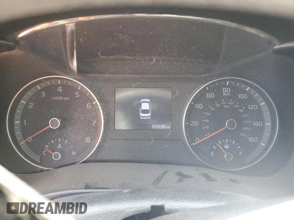 2021 Kia Forte LXS with VIN 3KPF24AD1ME387104, listed as a Copart auction lot 55461895 with 89,496 mi miles and Salvage title. Bid and sale history available at DreamBid. Image 9.