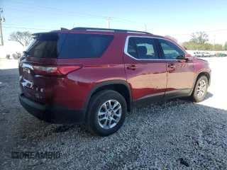 2021 Chevrolet Traverse LT Cloth with VIN 1GNERGKW9MJ155093, listed as a Copart auction lot 43694404 with 79,528 mi miles. Bid and sale history available at carsss.com. Image 3.