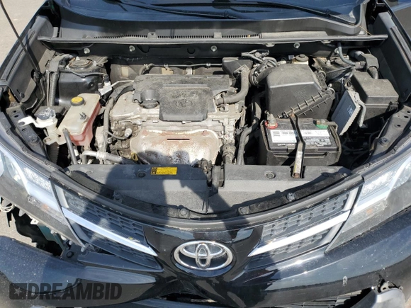 2015 Toyota RAV4 LE with VIN 2T3BFREV0FW296593, listed as a Copart auction lot 54052395 with 106,702 mi miles and Salvage title. Bid and sale history available at DreamBid. Image 12.