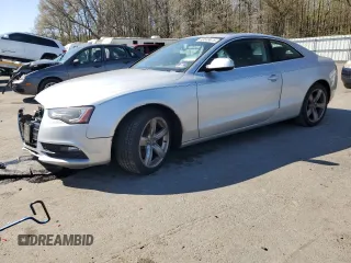 2013 Audi A5 Premium Plus with VIN WAULFAFR5DA071070, listed as a Copart auction lot 53539675 with 102,136 mi miles and Salvage title. Bid and sale history available at DreamBid. Image 1.