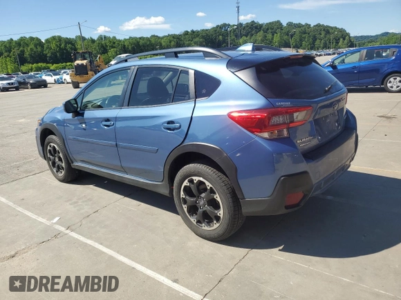 2021 Subaru Crosstrek Premium with VIN JF2GTAPC7MH668835, listed as a Copart auction lot 58157875 with 39,645 mi miles and Salvage title. Bid and sale history available at DreamBid. Image 2.