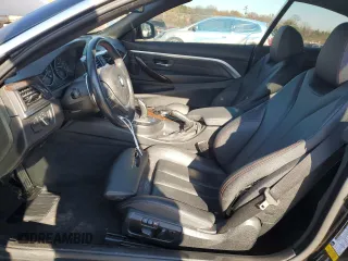 2015 BMW 4 Series 428i with VIN WBA3V7C56FP772739, listed as a Copart auction lot 82468624 with 50,320 mi miles and Salvage Title. Bid and sale history available at carsss.com. Image 7.