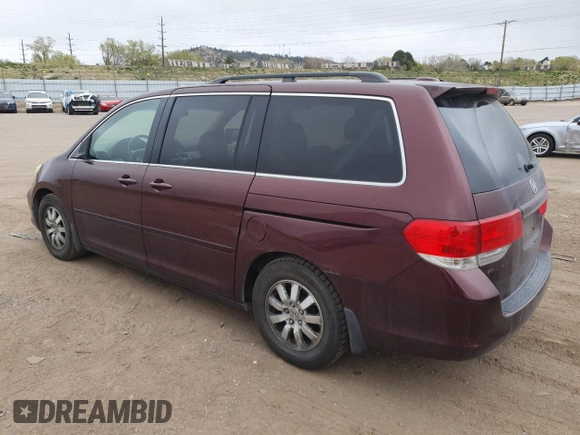 2008 Honda Odyssey EX-L z VIN 5FNRL38758B065246, wystawiony jako Copart lot #52621875 z przebiegiem 204 474 mil mil oraz Szkoda całkowita • Salvage title. Historia ofert i sprzedaży dostępna na DreamBid. Obrazek 2.