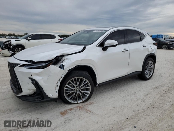 2022 Lexus NX 350h Premium with VIN 2T2GKCEZXNC008682, listed as a Copart auction lot 77434873 with Not Provided miles and . Bid and sale history available at DreamBid. Image 1.