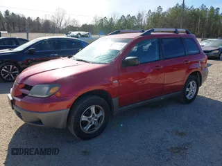 2003 Mitsubishi Outlander LS with VIN JA4LX31G33U065986, listed as a IAAI auction lot 41327769 with 172,577 mi miles. Bid and sale history available at carsss.com. Image 2.