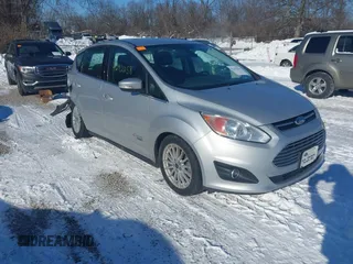 2016 Ford C-Max Energi SEL with VIN 1FADP5CU6GL119789, listed as a IAAI auction lot 41292258 with 125,694 mi miles. Bid and sale history available at carsss.com. Image 1.