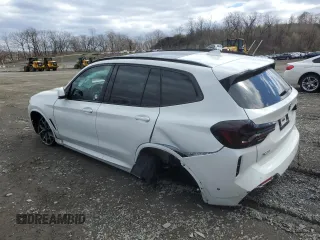 2024 BMW X3 xDrive30i with VIN 5UX53DP01R9U71639, listed as a Copart auction lot 52012865 with 3,316 mi miles and Salvage Title. Bid and sale history available at DreamBid. Image 2.