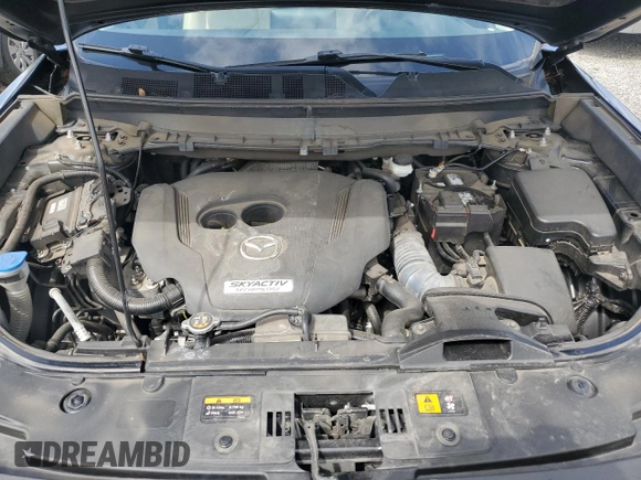 2019 Mazda CX-9 Touring with VIN JM3TCACY8K0312296, listed as a Copart auction lot 58550155 with 87,363 mi miles and Salvage title. Bid and sale history available at DreamBid. Image 12.