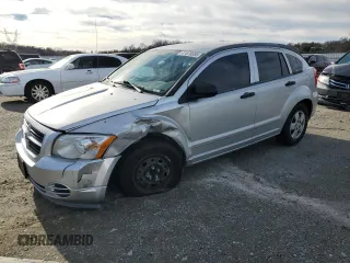 2007 Dodge Caliber with VIN 1B3HB28B87D242800, listed as a Copart auction lot 41676695 with 164,980 mi miles and Salvage Title. Bid and sale history available at carsss.com. Image 1.