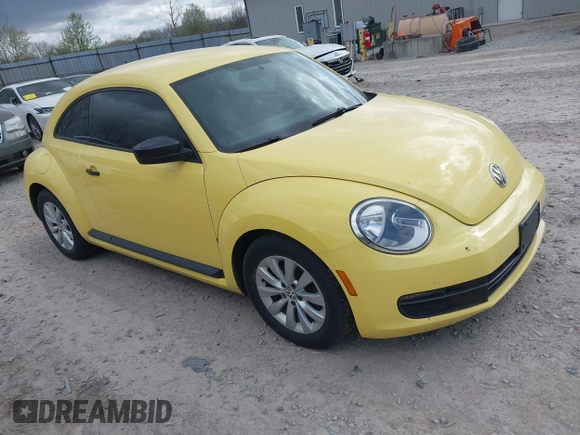 2015 Volkswagen Beetle Fleet Edition with VIN 3VWF17AT1FM655103, listed as a IAAI auction lot 42030636 with 103,273 mi miles and . Bid and sale history available at DreamBid. Image 1.