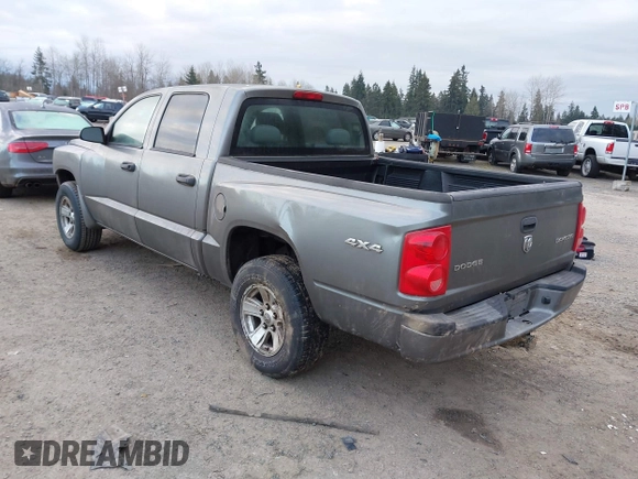 2009 Dodge Dakota ST with VIN 1D7HW28K79S798359, listed as a IAAI auction lot 41534458 with 93,235 mi miles and . Bid and sale history available at carsss.com. Image 3.