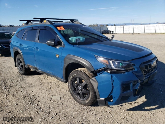 2024 Subaru Outback Wilderness with VIN 4S4BTGUD2R3116538, listed as a Copart auction lot 88655605 with 14,293 mi miles and Salvage Title. Bid and sale history available at carsss.com. Image 4.