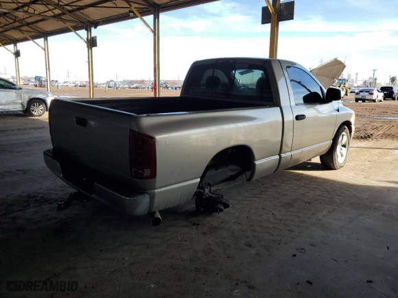 2003 Dodge Ram 1500 ST with VIN 1D7HA16D13J634048, listed as a Copart auction lot 81654853 with 217,845 mi miles and Salvage Title. Bid and sale history available at carsss.com. Image 3.