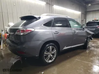 2015 Lexus RX 350 F Sport with VIN 2T2BK1BA2FC327914, listed as a Copart auction lot 83447314 with 82,080 mi miles and Salvage Title. Bid and sale history available at carsss.com. Image 3.