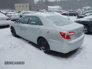 2012 Toyota Camry L with VIN 4T4BF1FK0CR217343, listed as a IAAI auction lot 41490389 with 122,958 mi miles. Bid and sale history available at carsss.com. Image 3.
