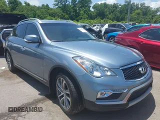 2017 Infiniti QX50 z VIN JN1BJ0RP9HM386074, wystawiony jako IAAI lot #42439245 z przebiegiem 87 475 mil mil oraz . Historia ofert i sprzedaży dostępna na DreamBid. Obrazek 1.