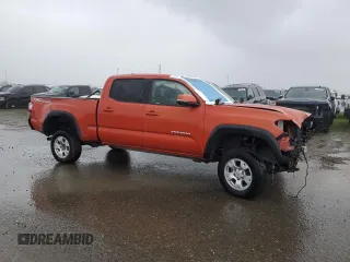 2017 Toyota Tacoma SR5 with VIN 3TMDZ5BN7HM025726, listed as a Copart auction lot 47418515 with 130,436 mi miles and Salvage Title. Bid and sale history available at carsss.com. Image 4.
