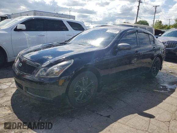 2008 Infiniti G35 x with VIN JNKBV61F68M272619, listed as a Copart auction lot 70244584 with 162,741 mi miles and Salvage Title. Bid and sale history available at DreamBid. Image 1.