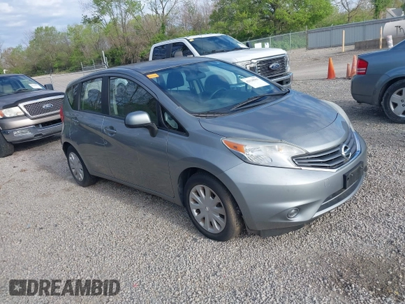 2014 Nissan Note SV with VIN 3N1CE2CP1EL383527, listed as a IAAI auction lot 42138961 with 94,825 mi miles and . Bid and sale history available at DreamBid. Image 1.