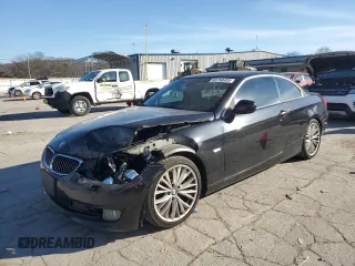 2011 BMW 3 Series 335i with VIN WBADX7C57BE242302, listed as a Copart auction lot 43750405 with 87,058 mi miles and Salvage Title. Bid and sale history available at carsss.com. Image 1.