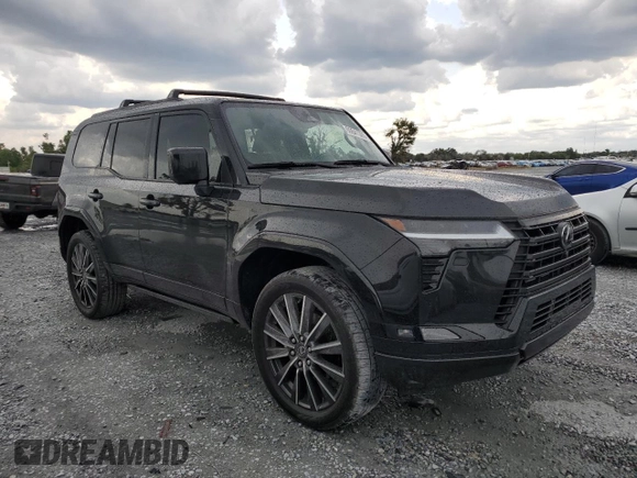 2024 Lexus GX 550 Luxury with VIN JTJVBCDX0R5013269, listed as a Copart auction lot 60641305 with 13,462 mi miles and Salvage title. Bid and sale history available at DreamBid. Image 4.