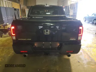 2022 Honda Ridgeline Sport with VIN 5FPYK3F1XNB010405, listed as a Copart auction lot 87934955 with 26,048 mi miles and Salvage title. Bid and sale history available at DreamBid. Image 6.