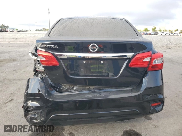 2019 Nissan Sentra S with VIN 3N1AB7AP2KY456886, listed as a Copart auction lot 57873635 with 89,025 mi miles and Salvage title. Bid and sale history available at DreamBid. Image 6.