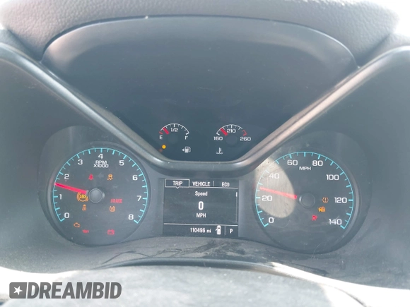 2018 Chevrolet Colorado 2WD Work Truck with VIN 1GCHSBEAXJ1287644, listed as a IAAI auction lot 42734585 with 110,496 mi miles and . Bid and sale history available at DreamBid. Image 7.