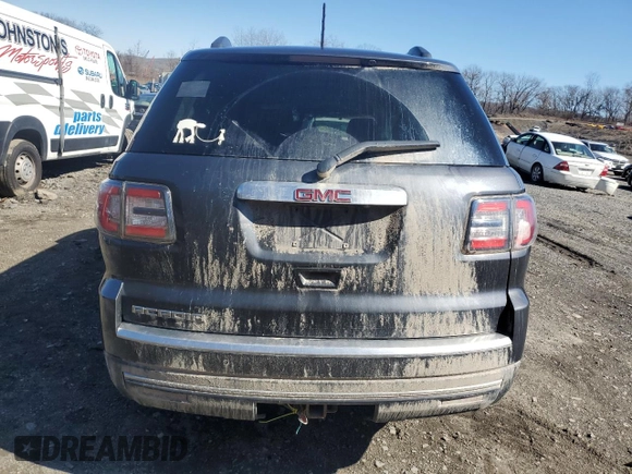 2014 GMC Acadia SLE with VIN 1GKKRNED0EJ313059, listed as a Copart auction lot 47213385 with Not Provided miles and Salvage Title. Bid and sale history available at carsss.com. Image 6.