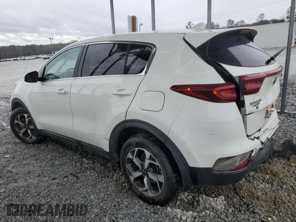 2020 Kia Sportage LX with VIN KNDPM3AC8L7835997, listed as a Copart auction lot 48535185 with 78,969 mi miles and Salvage Title. Bid and sale history available at carsss.com. Image 2.