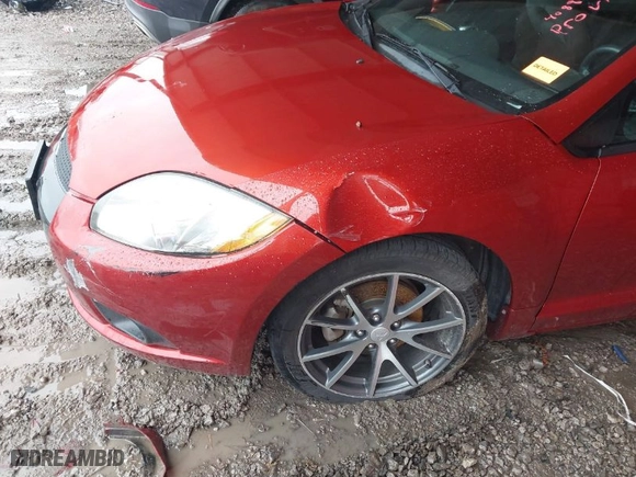 2012 Mitsubishi Eclipse GS Sport with VIN 4A37L2EF6CE003004, listed as a IAAI auction lot 40887814 with 117707 miles. Bid and sale history available at carsss.com. Image 6.