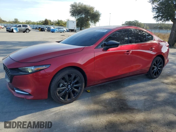 2022 Mazda 3 2.5 Turbo with VIN 3MZBPBAY4NM310805, listed as a Copart auction lot 83123944 with 41,455 mi miles and Salvage title. Bid and sale history available at DreamBid. Image 1.