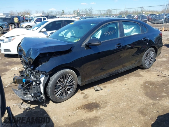 2024 Kia Forte GT-Line with VIN 3KPF54AD7RE822951, listed as a IAAI auction lot 41988055 with 16,180 mi miles and . Bid and sale history available at carsss.com. Image 18.