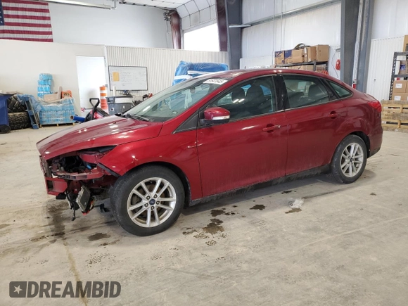 2017 Ford Focus SE with VIN 1FADP3F26HL219505, listed as a Copart auction lot 51641645 with 70,543 mi miles and Salvage Title. Bid and sale history available at carsss.com. Image 1.