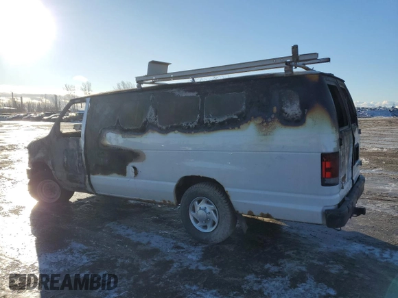 2013 Ford Econoline Cargo Commercial with VIN 1FTNS2EW7DDB03780, listed as a Copart auction lot 82321564 with Not Provided miles and Non Repairable. Bid and sale history available at carsss.com. Image 2.