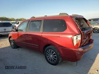 2007 Kia Sedona LX with VIN KNDMB233576147340, listed as a Copart auction lot 71416554 with 159,258 mi miles and Salvage Title. Bid and sale history available at carsss.com. Image 2.