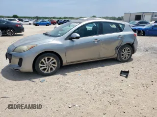 2012 Mazda 3 i Grand Touring with VIN JM1BL1M74C1596662, listed as a Copart auction lot 60022285 with 198,375 mi miles and Salvage title. Bid and sale history available at DreamBid. Image 1.