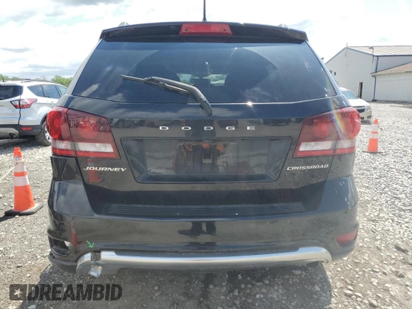 2018 Dodge Journey Crossroad z VIN 3C4PDCGB5JT257333, wystawiony jako Copart lot #58258905 z przebiegiem 150 648 mil mil oraz Szkoda całkowita • Salvage title. Historia ofert i sprzedaży dostępna na DreamBid. Obrazek 6.